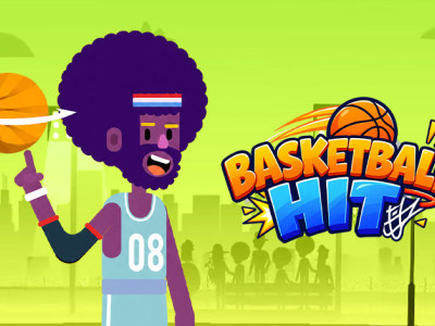 Basketball Hit background