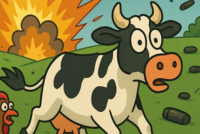 Crazy Cow 3D img