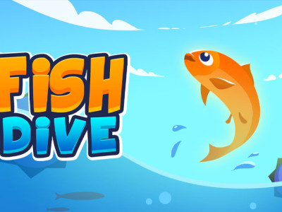 Fish Dive background