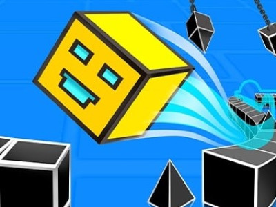 Geometry Rush 4D background