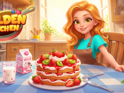 Golden Kitchen background
