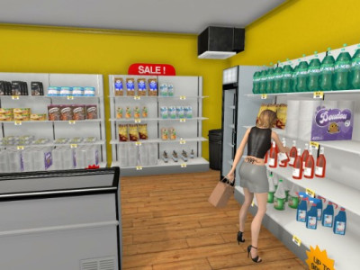 Grocery Store Simulator background