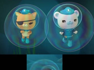 Octonauts Bubbles background