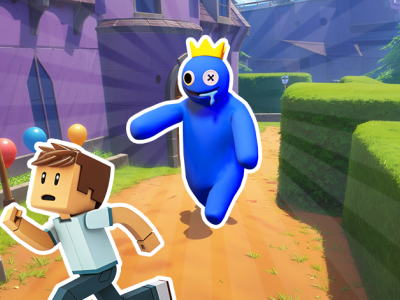 Rainbow Friends Return background