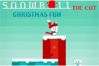 Snowball The Cat Christmas Fun img