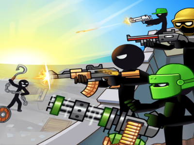 Stick Defenders background