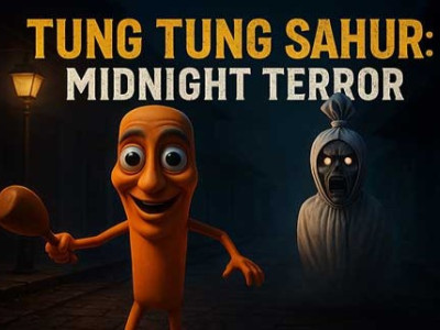 Tung Tung Sahur Midnight Terror background