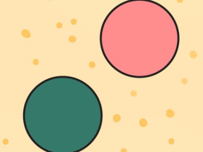 Two dots background