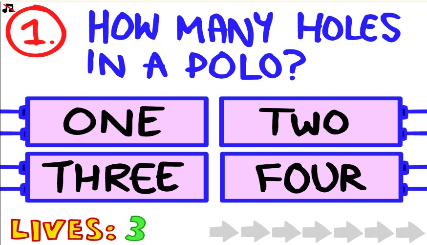 The Impossible Quiz screenshot